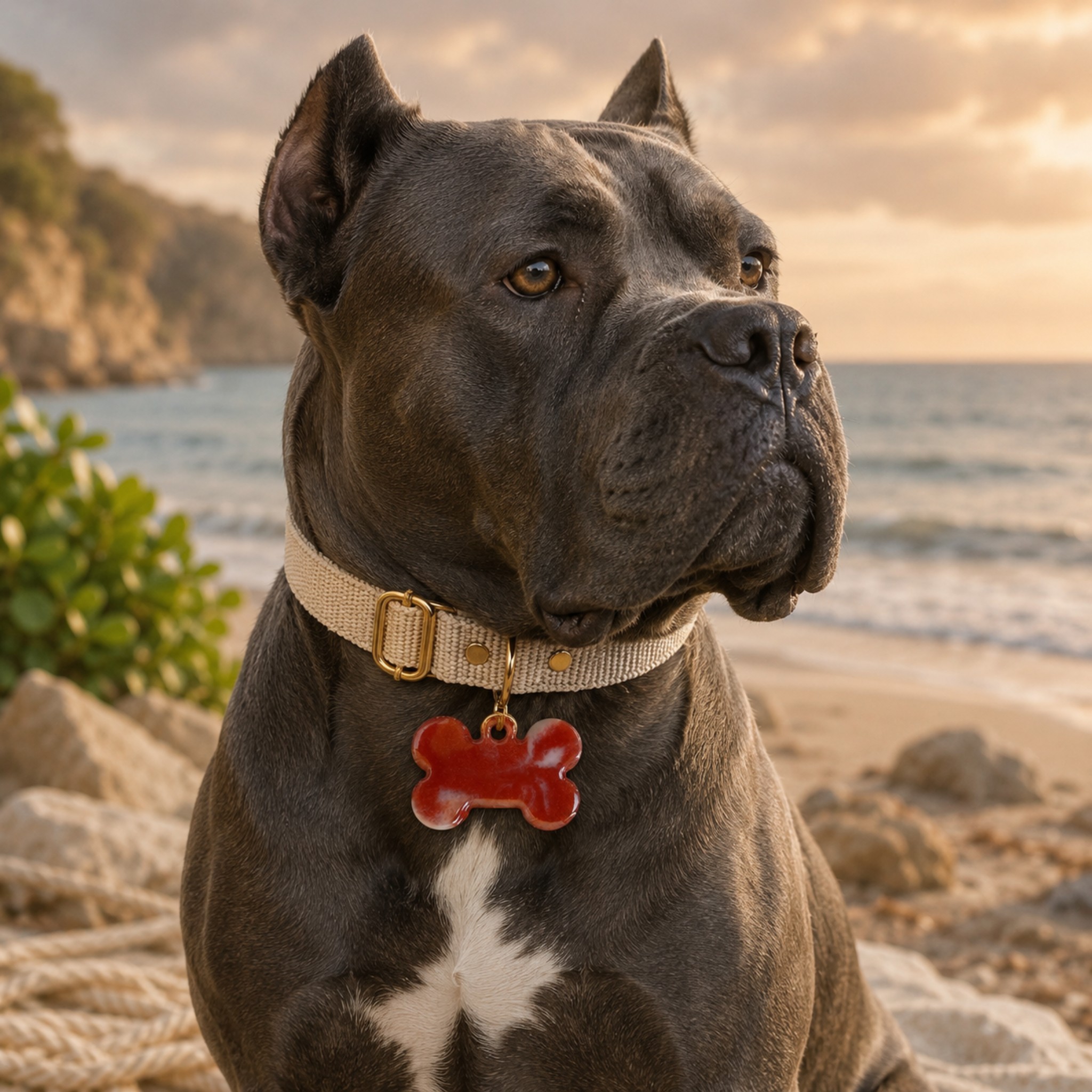 Medagliette Personalizzabili in Resina Glitter per Animali
